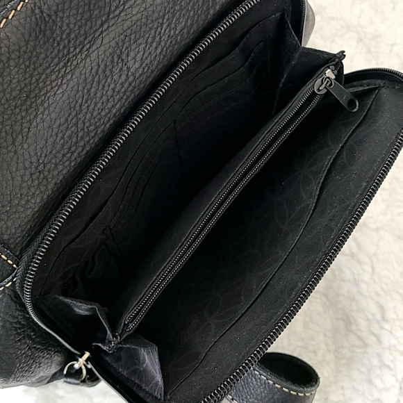 FOSSIL | Genuine Leather Crossbody Purse - Picture 7 of 11